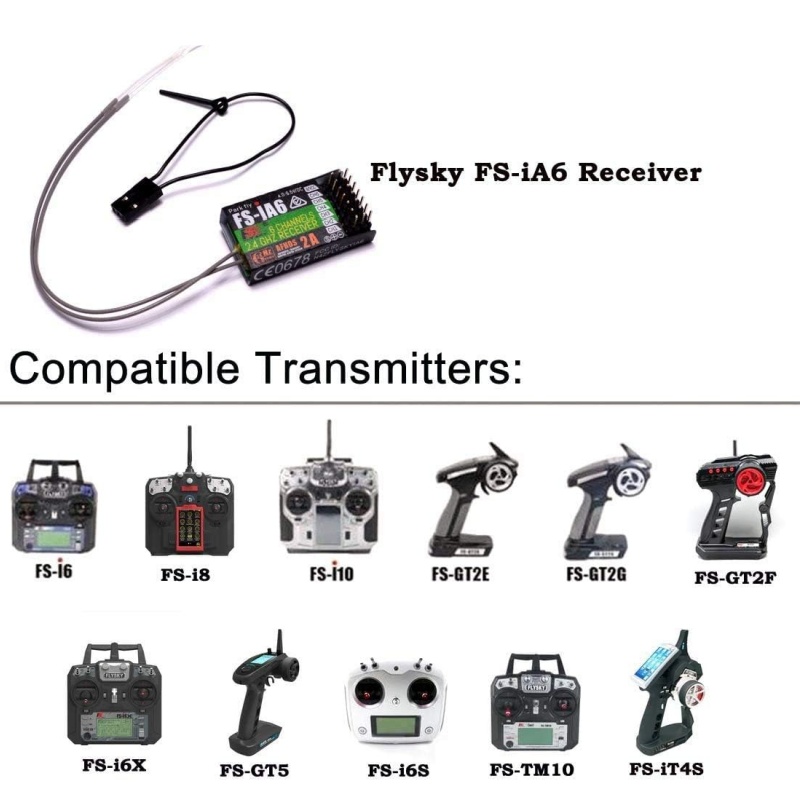 Flysky FS-IA6 Receiver 6CH Dua – обзор и цена Fpv Drone Battery