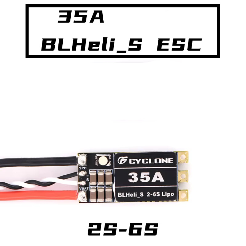 Cyclone 35A BLHeli_S ESC - Hig – обзор и цена Fpv Drone Quadcopter