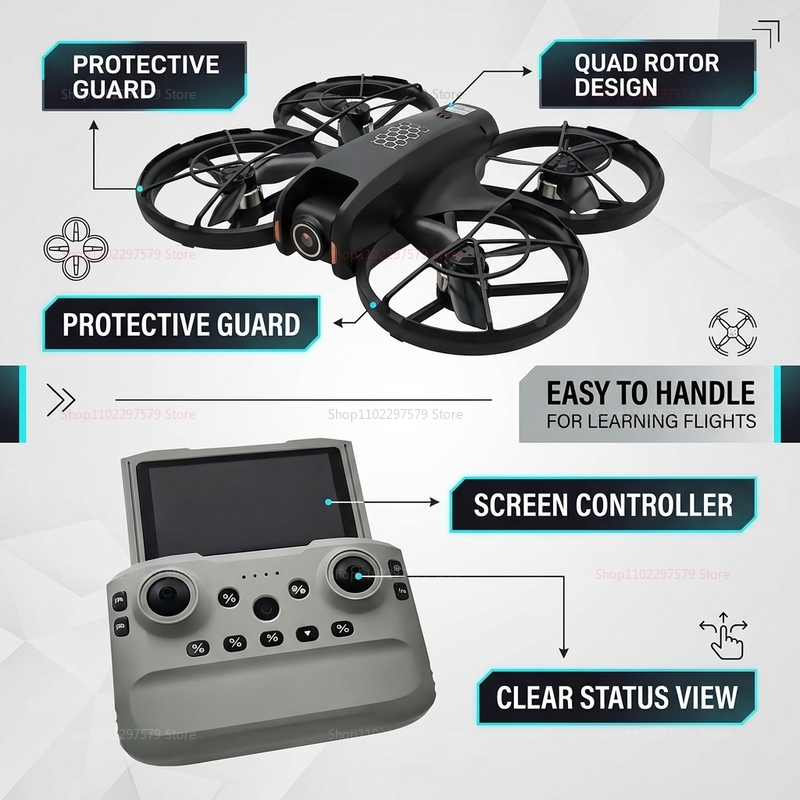 2026 New M5 Mini Drone 8K HD C – обзор и цена Fpv Drone Charger