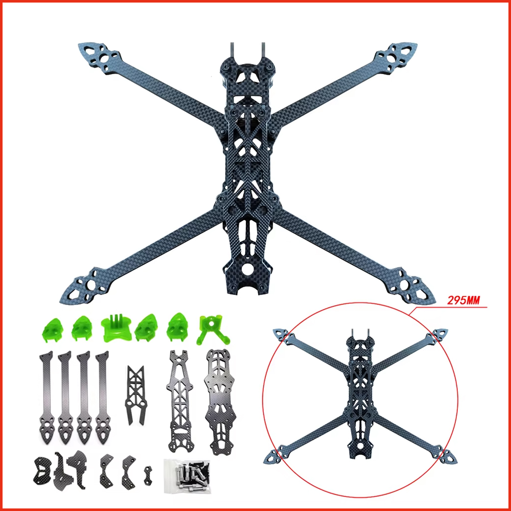 1pcs Mark4 Mark 4 HD 7inch 295 – обзор и цена Fpv Drone Quadcopter
