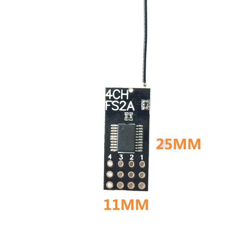 Flysky FS2A Mini Receiver 4CH  – обзор и цена Fpv Drone Flight Controller