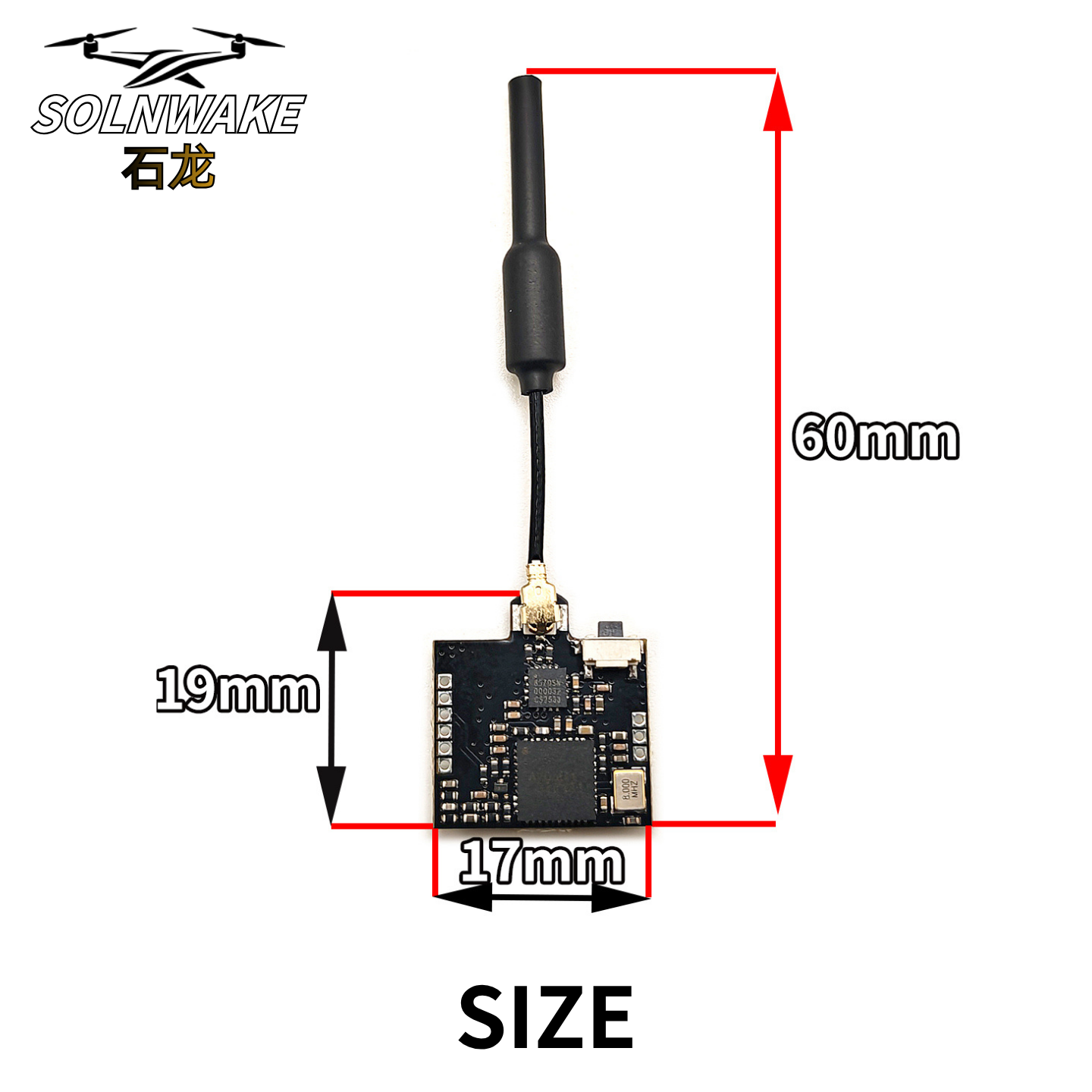SLONWAKE Nano 5.8G 48CH 200mW  – обзор и цена Fpv Drone Vtx