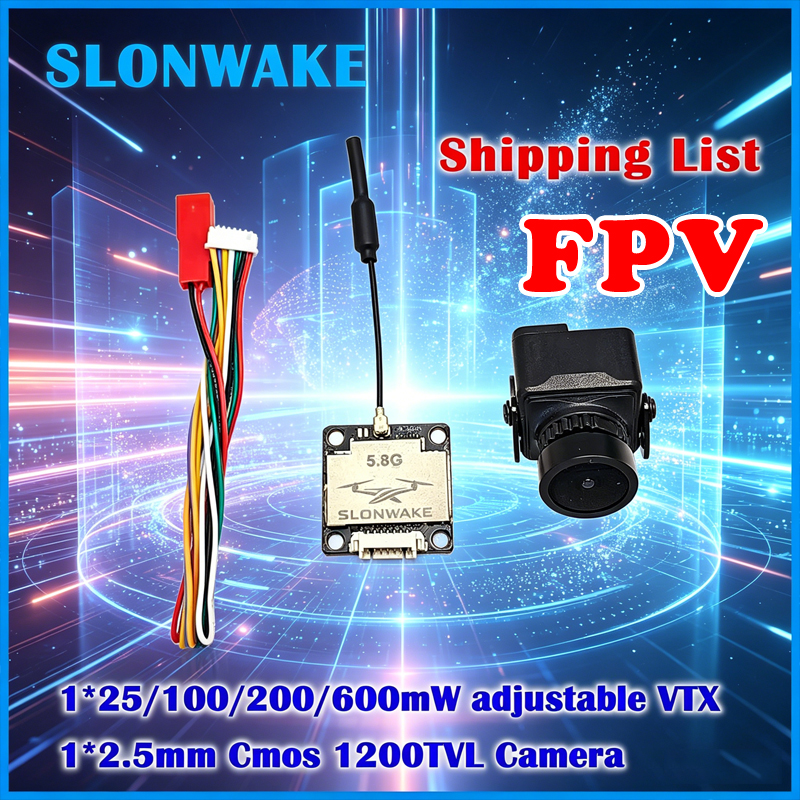 SLONWAKE Ready to use 5.8G 48C – обзор и цена Fpv Drone Camera