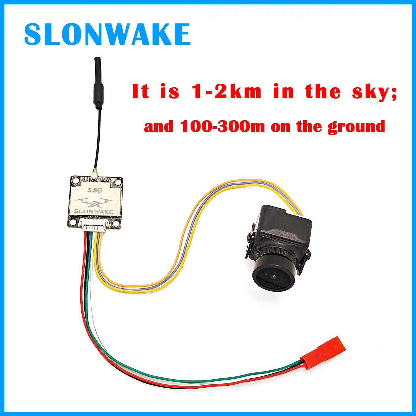 SLONWAKE Ready to use 5.8G 48C – обзор и цена Fpv Drone Camera