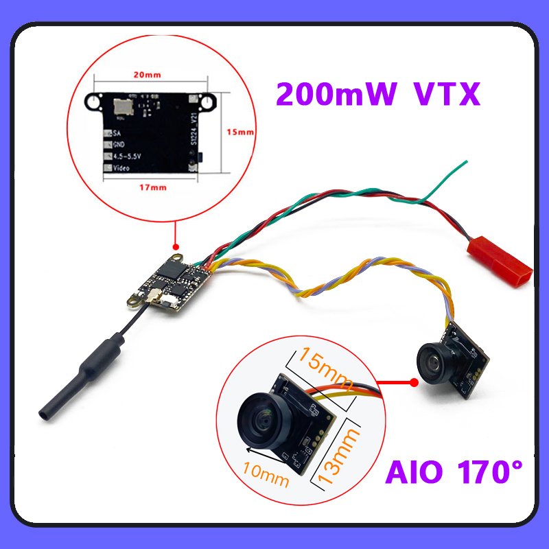 SLONWAKE 5.8G 1200TVL FPV Came – обзор и цена Fpv Drone Receiver