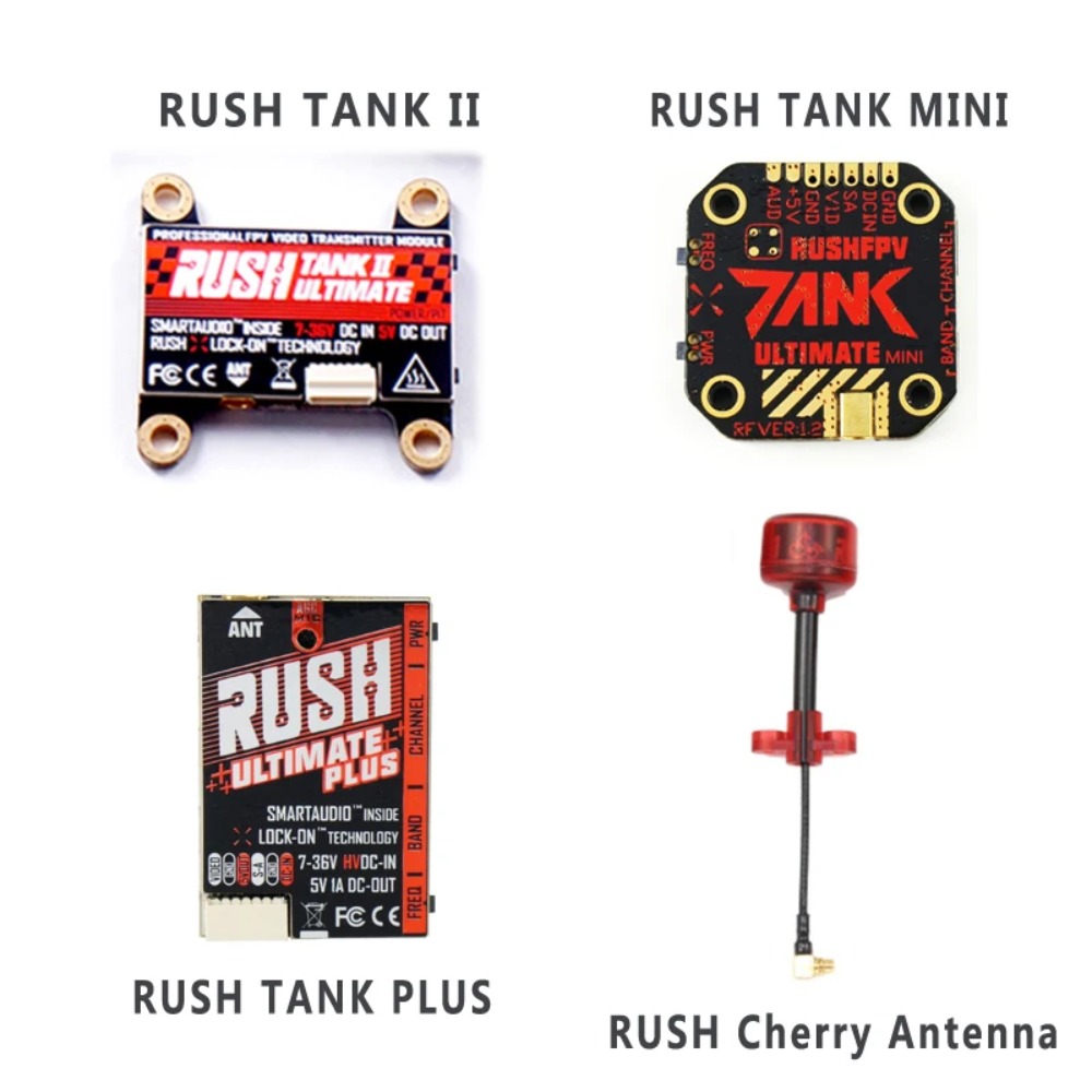 RUSH TANK Ultimate II/Mini/ PL – обзор и цена Fpv Drone Receiver