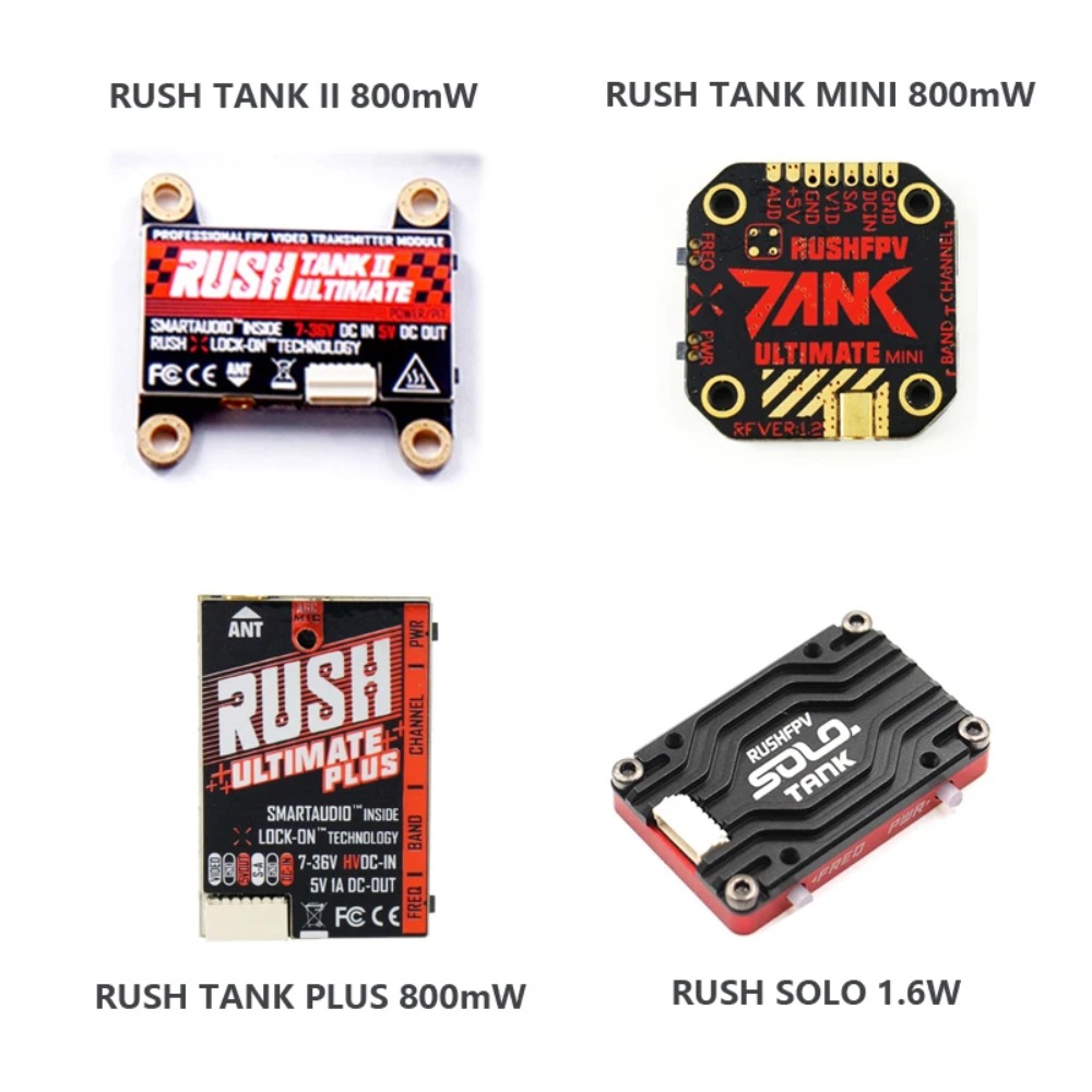 RUSH TANK Ultimate II/Mini/ PL – обзор и цена Fpv Drone Receiver
