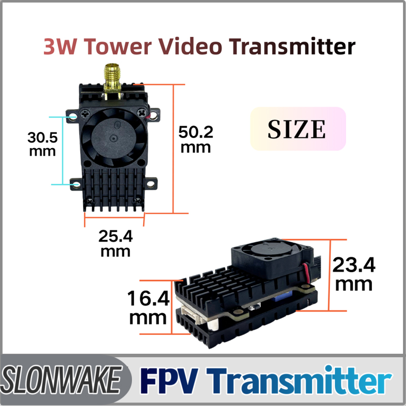 SLONWAKE 5.8G 3000mW Simulatio – обзор и цена Fpv Drone Frame