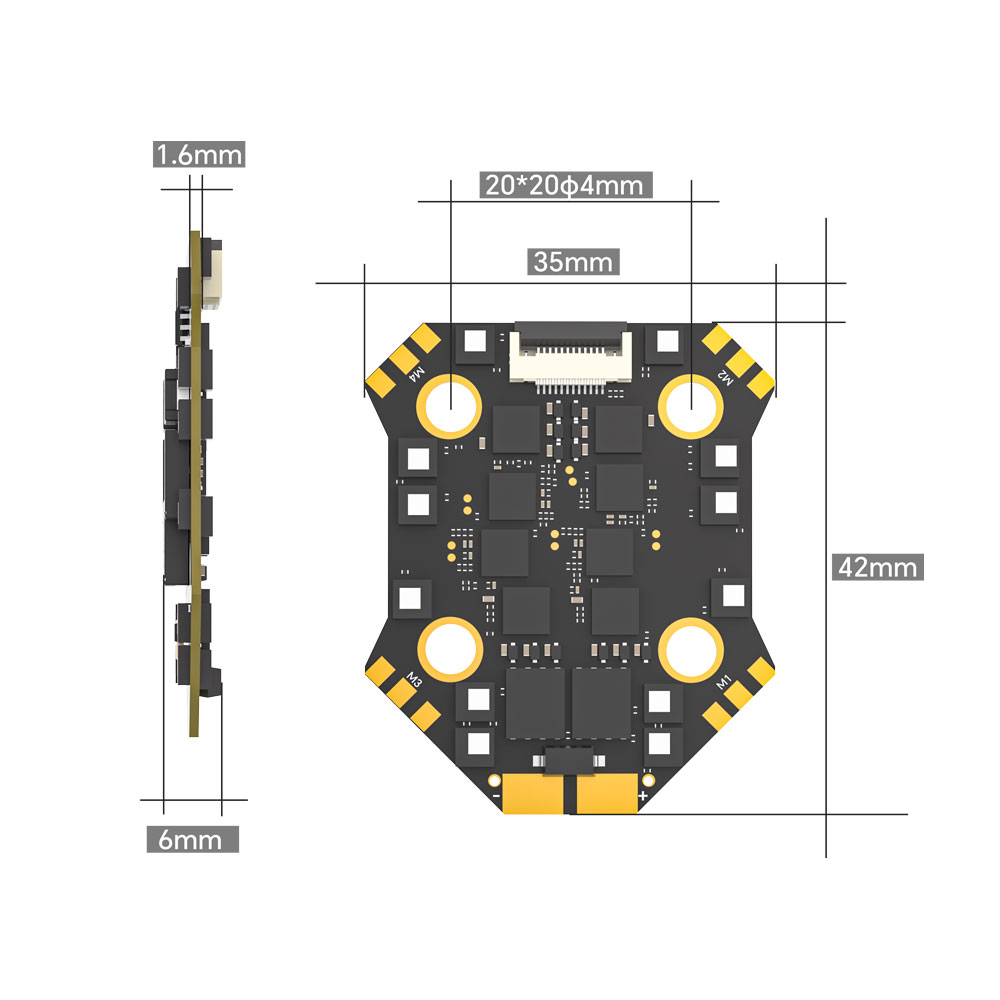 iFlight Borg F7 Mini Stack Fli – обзор и цена Fpv Drone Flight Controller